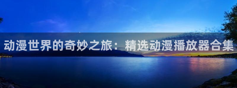58动漫网观看：动漫世界的奇妙之旅：精选动漫播放器合集